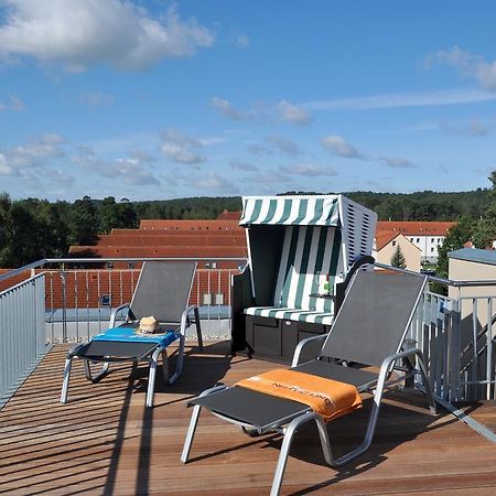 Duenenresort In Binz, Strandnahe Und Moderne Fewos Mit Balkon, Teilweise Mit Meerblick, Eksteriør billede
