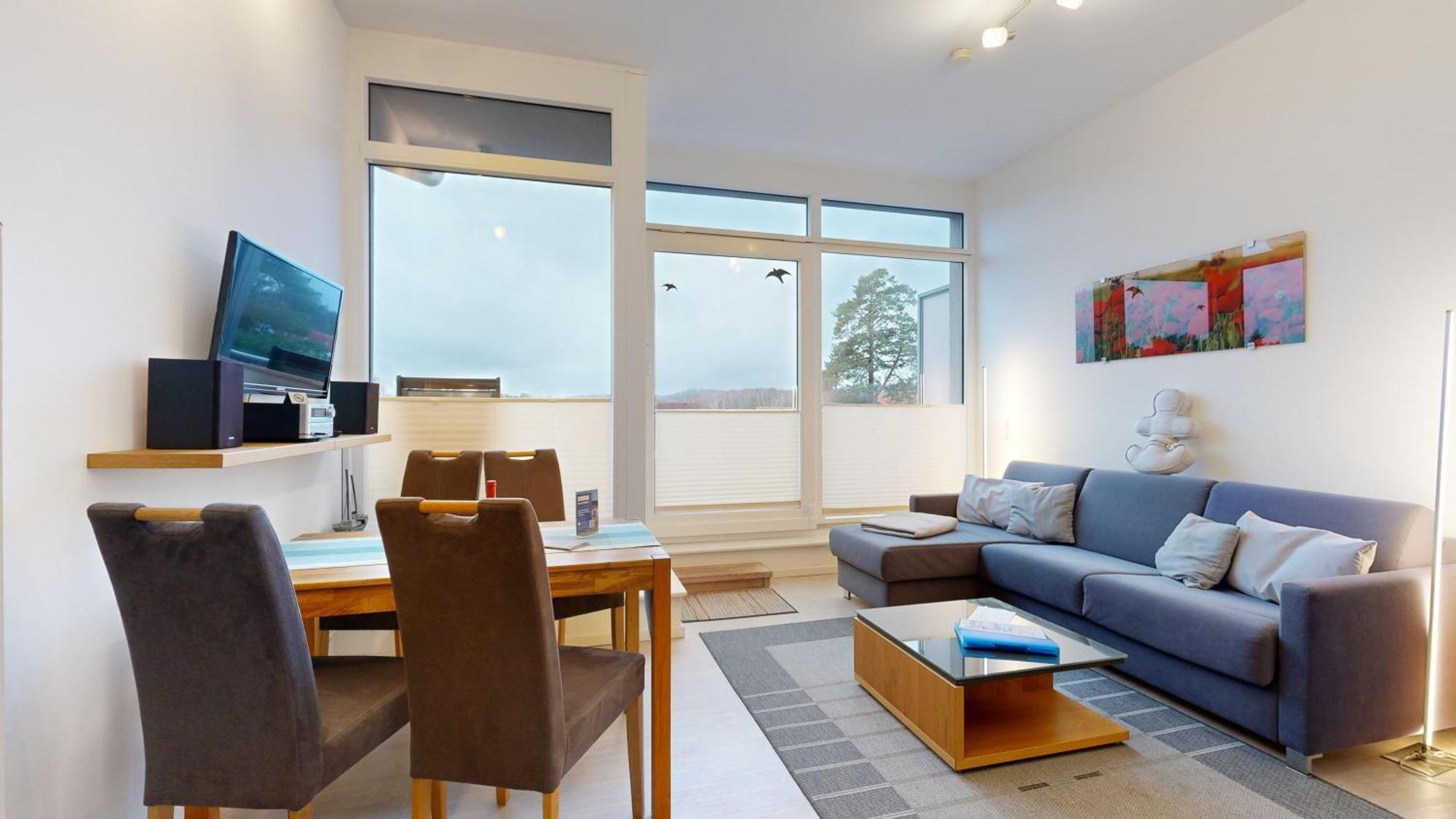 Duenenresort In Binz, Strandnahe Und Moderne Fewos Mit Balkon, Teilweise Mit Meerblick, Eksteriør billede