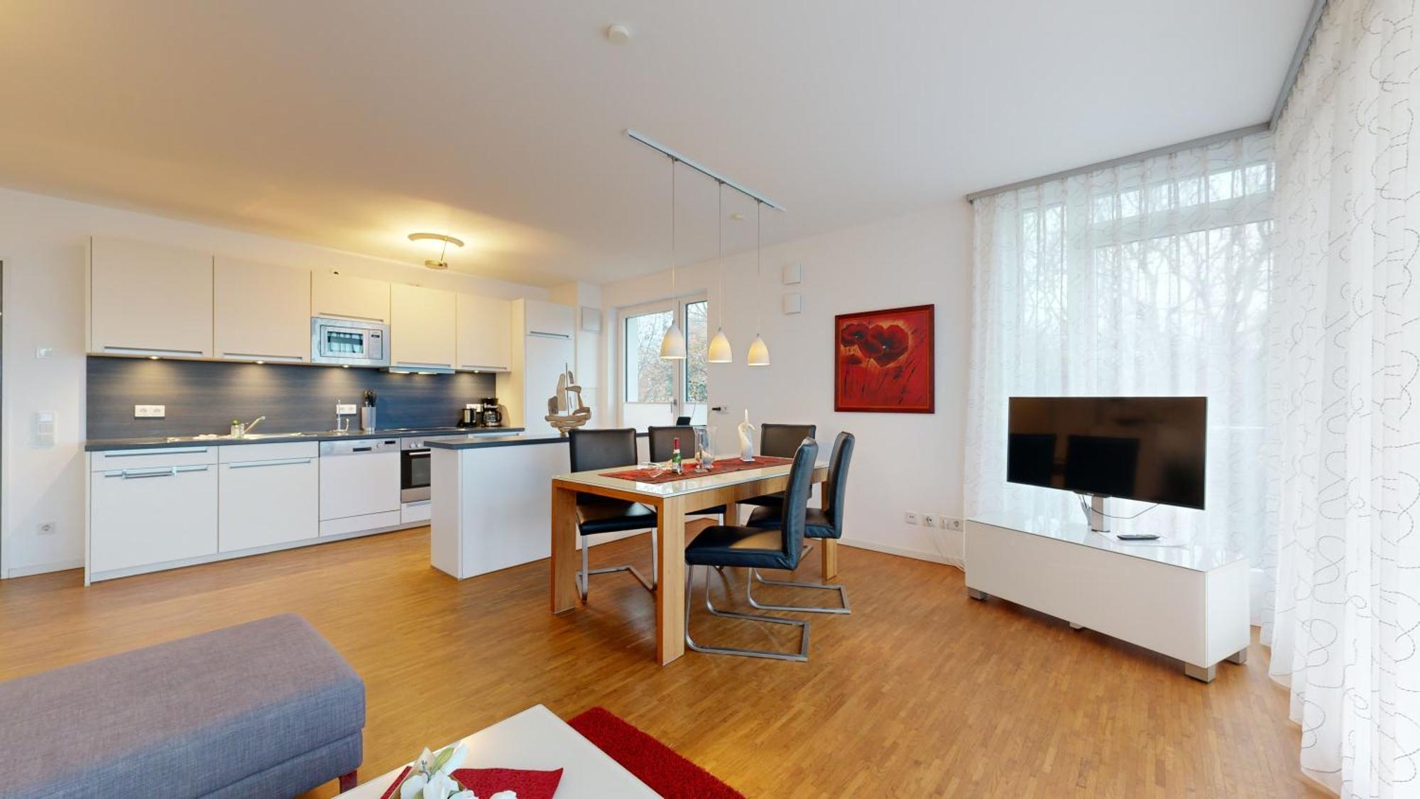 Duenenresort In Binz, Strandnahe Und Moderne Fewos Mit Balkon, Teilweise Mit Meerblick, Eksteriør billede