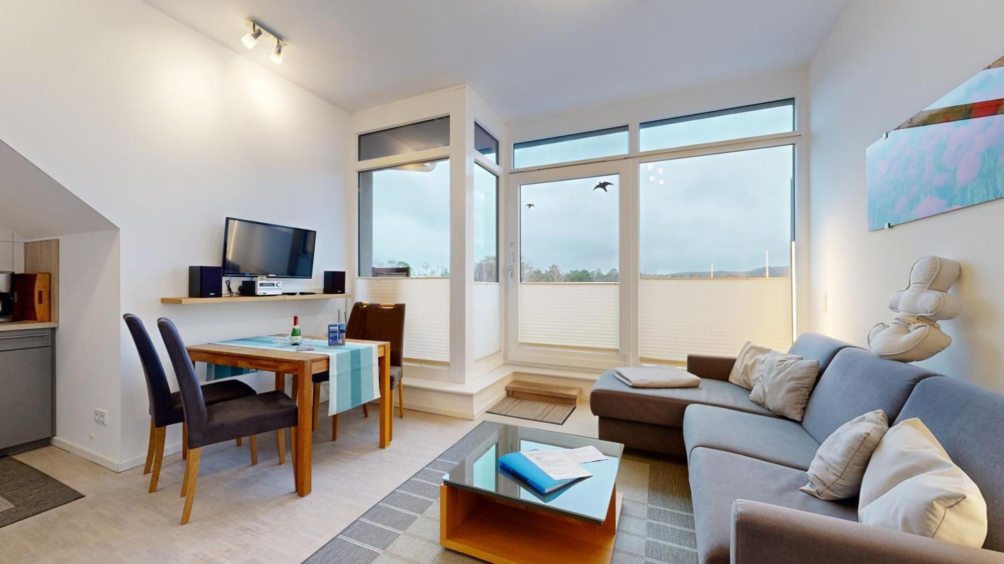 Duenenresort In Binz, Strandnahe Und Moderne Fewos Mit Balkon, Teilweise Mit Meerblick, Eksteriør billede