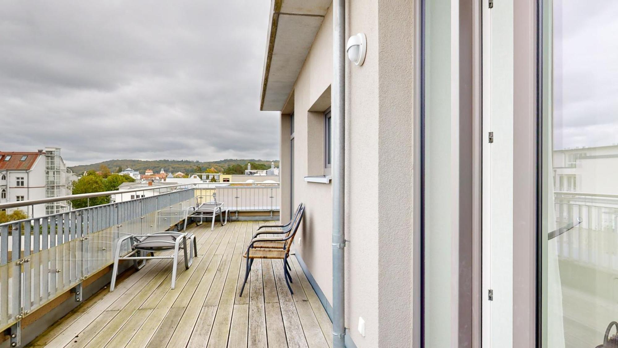 Duenenresort In Binz, Strandnahe Und Moderne Fewos Mit Balkon, Teilweise Mit Meerblick, Eksteriør billede