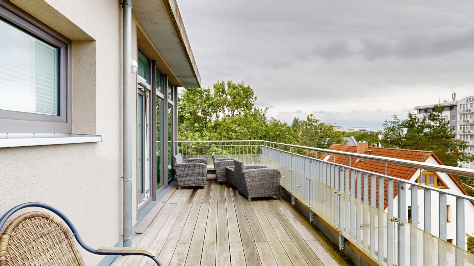 Duenenresort In Binz, Strandnahe Und Moderne Fewos Mit Balkon, Teilweise Mit Meerblick, Eksteriør billede